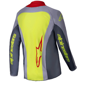 Maillot cross Enfant Alpinestars Racer Melt Rouge 2025 Dos