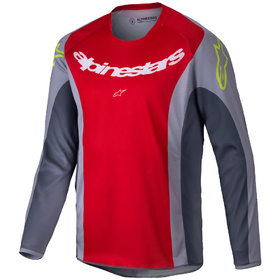 Maillot cross Enfant Alpinestars Racer Melt Rouge 2025