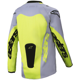 Maillot cross Enfant Alpinestars Racer Veil Gris 2025 Dos