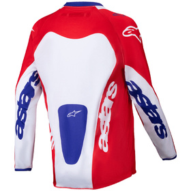 Maillot cross Enfant Alpinestars Racer Veil Rouge 2025 Dos