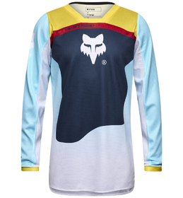 Maillot cross Enfant Fox 180 Elevated Bleu 2025