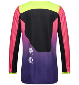 Maillot cross Enfant Fox 180 Elevated Rose 2025 Dos