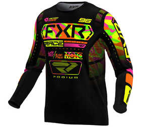 Maillot cross Enfant FXR Podium Sherbet-Camo 2025