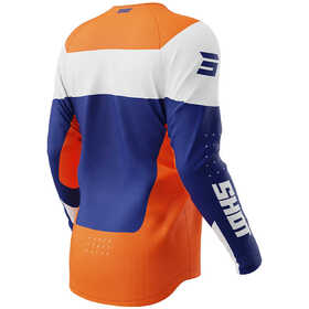 Maillot cross Enfant Shot Draw League Orange 2025 Dos