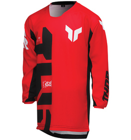 Maillot cross Enfant Thor Launchmode Forge Rouge 2025