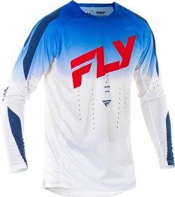 Maillot cross Fly Racing Evolution DST Blanc 2025