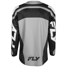 Maillot cross Fly Racing F-16 Gris 2025 Dos