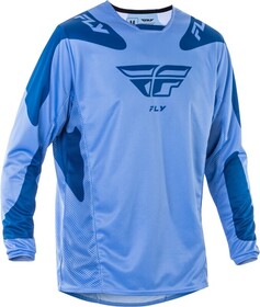 Maillot cross Fly Racing Kinetic Sym Bleu 2025