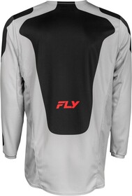 Maillot cross Fly Racing Kinetic Sym Gris 2025 Dos