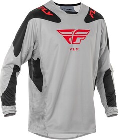 Maillot cross Fly Racing Kinetic Sym Gris 2025