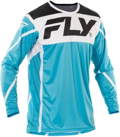 Maillot cross Fly Racing Lite Bleu 2025