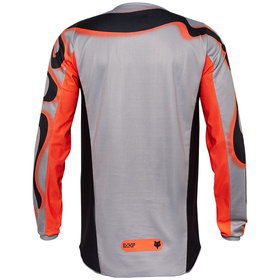 Maillot cross Fox 180 Emotion Gris 2025 Dos