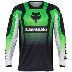 Maillot cross Fox 180 Kawasaki 2025