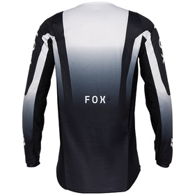 Maillot cross Fox 180 Lean Noir-Blanc 2025 Dos