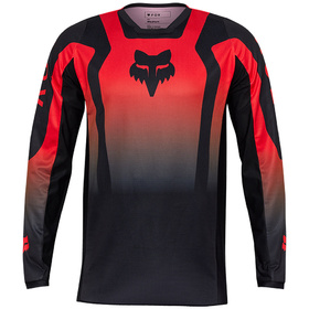 Maillot cross Fox 180 Lean Rouge Fluo 2025