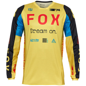 Maillot cross Fox 180 Race Spec Jaune 2025