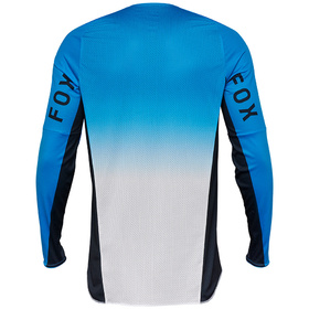 Maillot cross Fox 360 Divider Bleu 2025 Dos