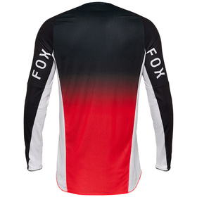 Maillot cross Fox 360 Divider Rouge Fluo 2025 Dos