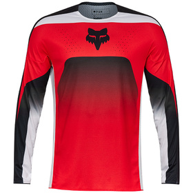 Maillot cross Fox 360 Divider Rouge Fluo 2025