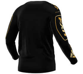 Maillot cross FXR Clutch Noir-Gold 2025 Dos