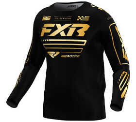 Maillot cross FXR Clutch Noir-Gold 2025