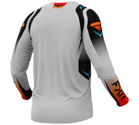 Maillot cross FXR Clutch Pro Gris-Sky 2025 Dos