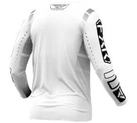 Maillot cross FXR Podium Blanc-Noir 2025 Dos