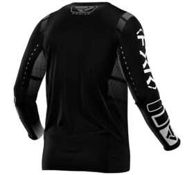 Maillot cross FXR Podium Noir-Blanc 2025 Dos