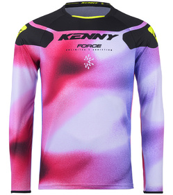 Maillot cross Kenny Force Neon Yellow 2025