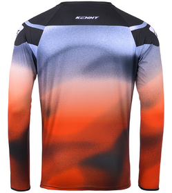 Maillot cross Kenny Force Orange 2025 Dos