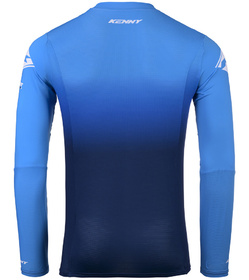 Maillot cross Kenny Performance Gradient Blue 2025 Dos