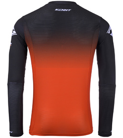 Maillot cross Kenny Performance Gradient Orange 2025 Dos