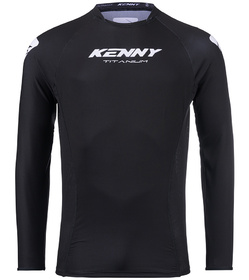 Maillot cross Kenny Titanium Black 2025