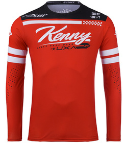 Maillot cross Kenny Track Dirt Red 2025