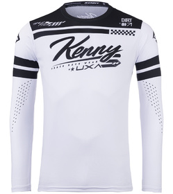 Maillot cross Kenny Track Dirt White 2025