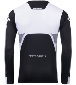 Maillot cross Kenny Track Focus Black White 2025 Dos