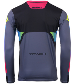 Maillot cross Kenny Track Focus Neon 2025 Dos