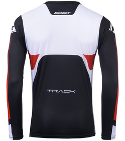 Maillot cross Kenny Track Focus Red 2025 Dos