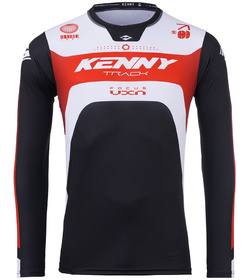 Maillot cross Kenny Track Focus Red 2025