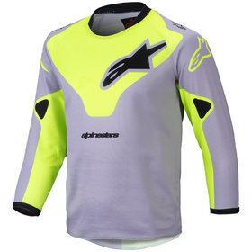 Maillot cross Kid Alpinestars Racer Veil Gris 2025