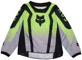 Maillot cross Kid Fox 180 Lean Jaune Fluo 2025