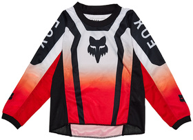 Maillot cross Kid Fox 180 Lean Rouge Fluo 2025