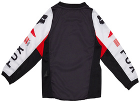 Maillot cross Kid Fox 180 Race Spec Rouge Fluo 2025 Dos