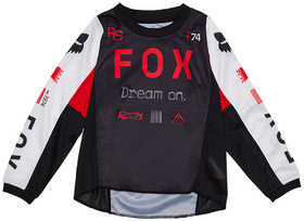 Maillot cross Kid Fox 180 Race Spec Rouge Fluo 2025