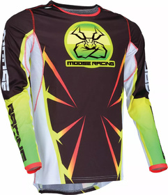 Maillot cross Moose Racing Agroid Vert 2025