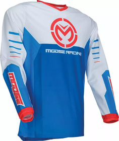 Maillot cross Moose Racing Qualifier Bleu 2025