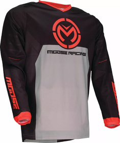 Maillot cross Moose Racing Qualifier Rouge 2025