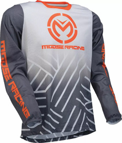 Maillot cross Moose Racing Sahara Gris 2025