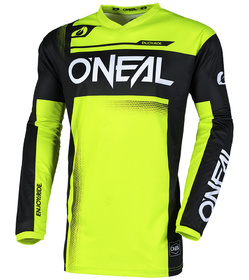 Maillot cross O'Neal Element Racewear Jaune Fluo 2025