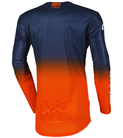 Maillot cross O'Neal Mayhem Hexx Orange 2025 Dos